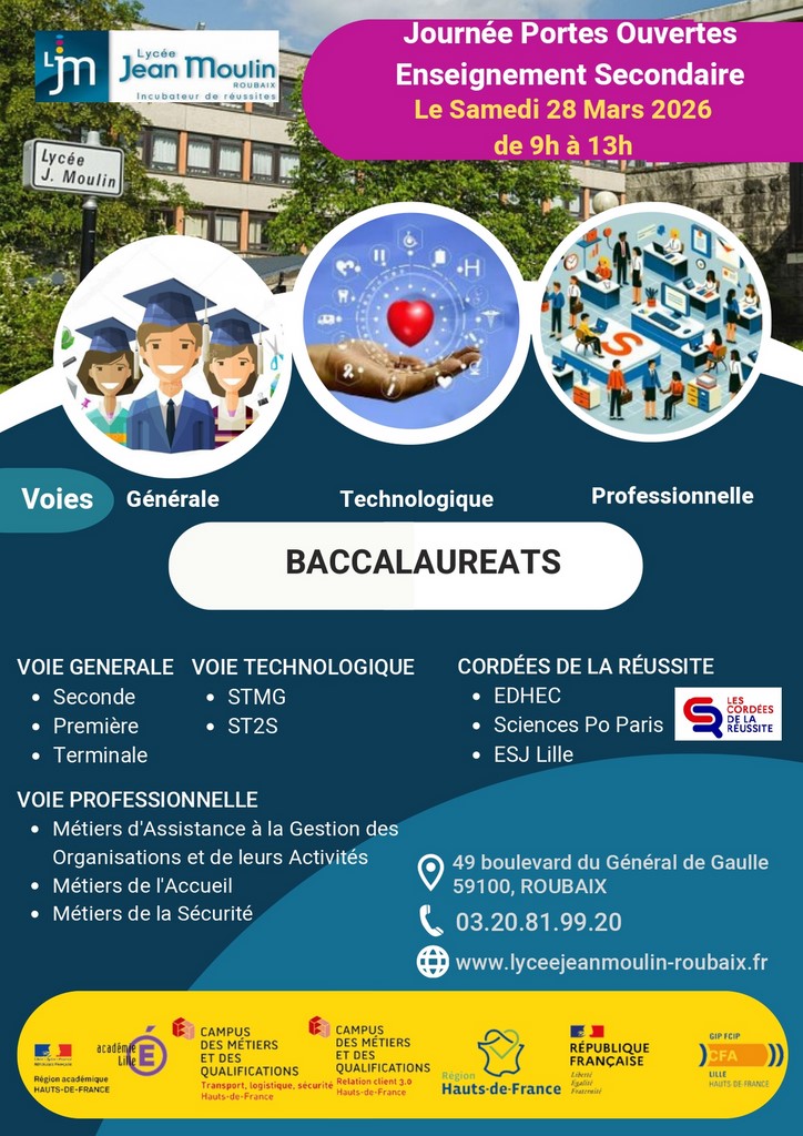 JPO ENSEIGNEMENT SECONDAIRE